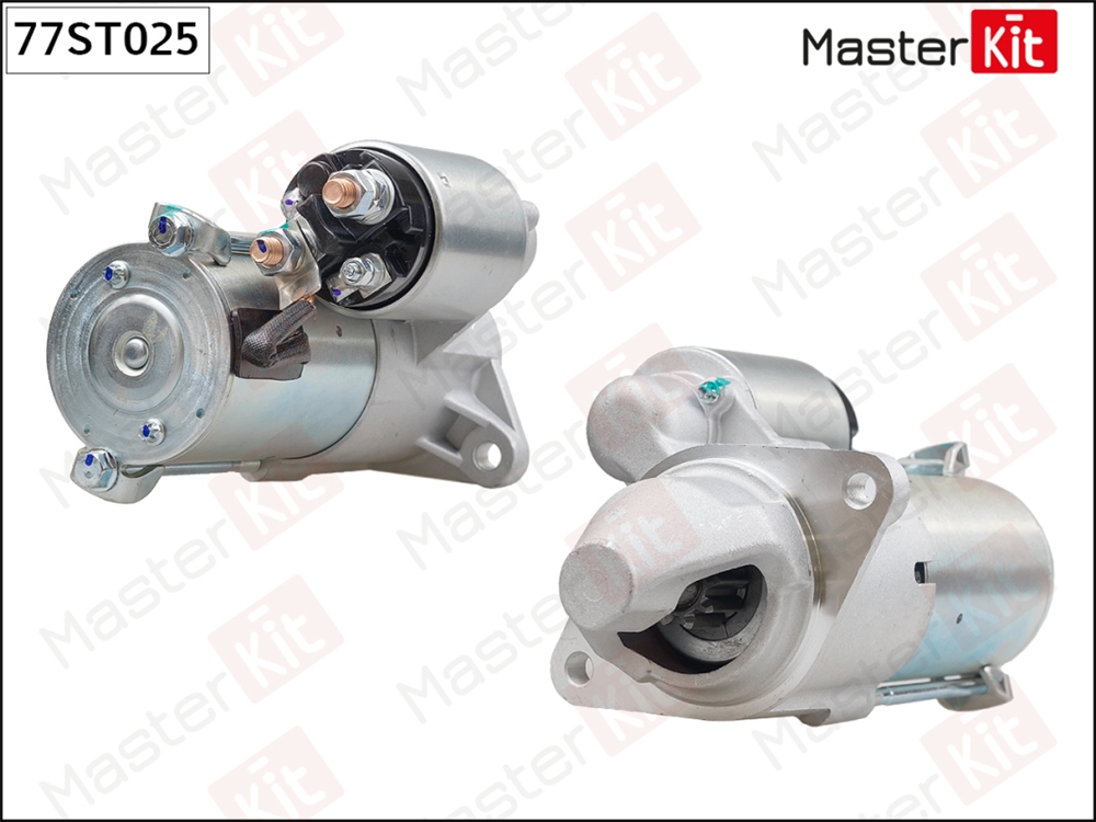 MASTERKIT 77ST025 Стартер DAEWOO NEXIA/LACETTI/LANOS/OPEL 0.8кВт