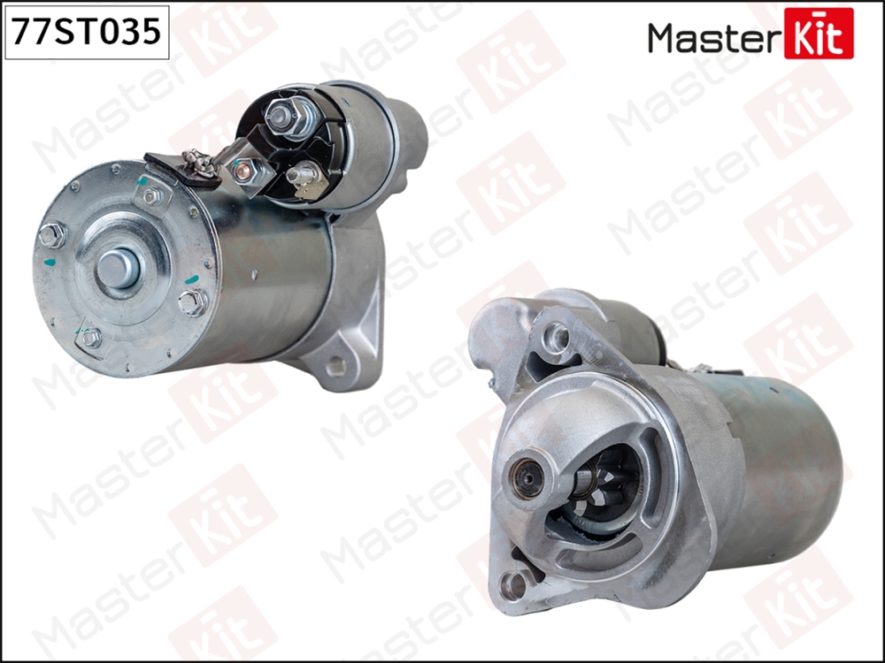 MASTERKIT 77ST035 Стартер CHEVROLET AVEO/MATIZ/SPARK 1.0/1.2 10.8кВт