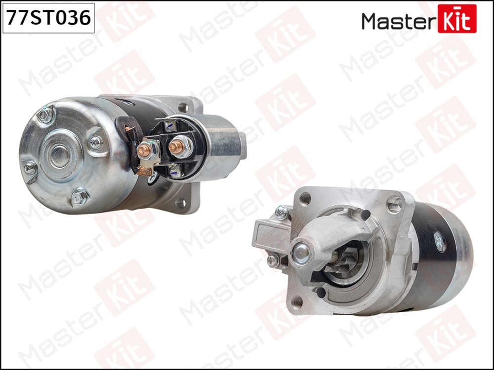MASTERKIT 77ST036 Стартер Kia Carens II(FJ),Shuma(FB),Sportage(JE ,KM ) 96-,Mazda 323,626 82-04 (0,9kW)