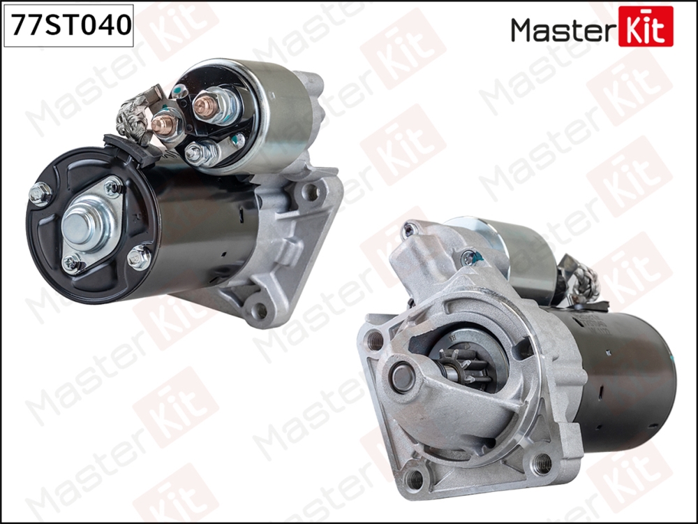 MASTERKIT 77ST040 Стартер Ford Fiesta V(JH ,JD ),Ka(RB ) 96-10 (1,1kW)