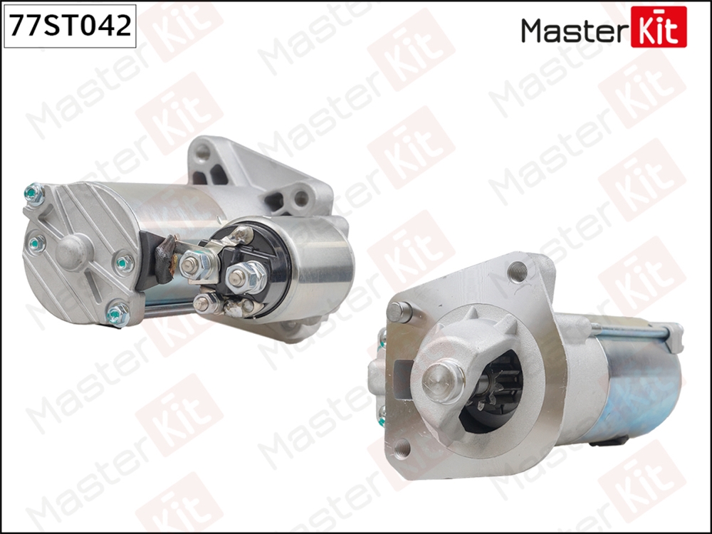 MASTERKIT 77ST042 Стартер Ford Kuga I,Mondeo IV(BA7) 07-15,Volvo S40 II(544),S60(384),S80 II(124) 00- (1,4kW)