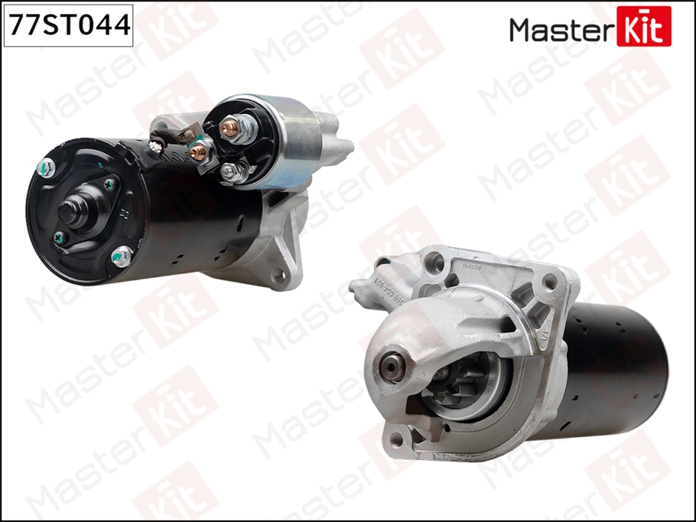 MASTERKIT 77ST044 Стартер  IVECO DAILY 02- (2.5kw) Masterkit