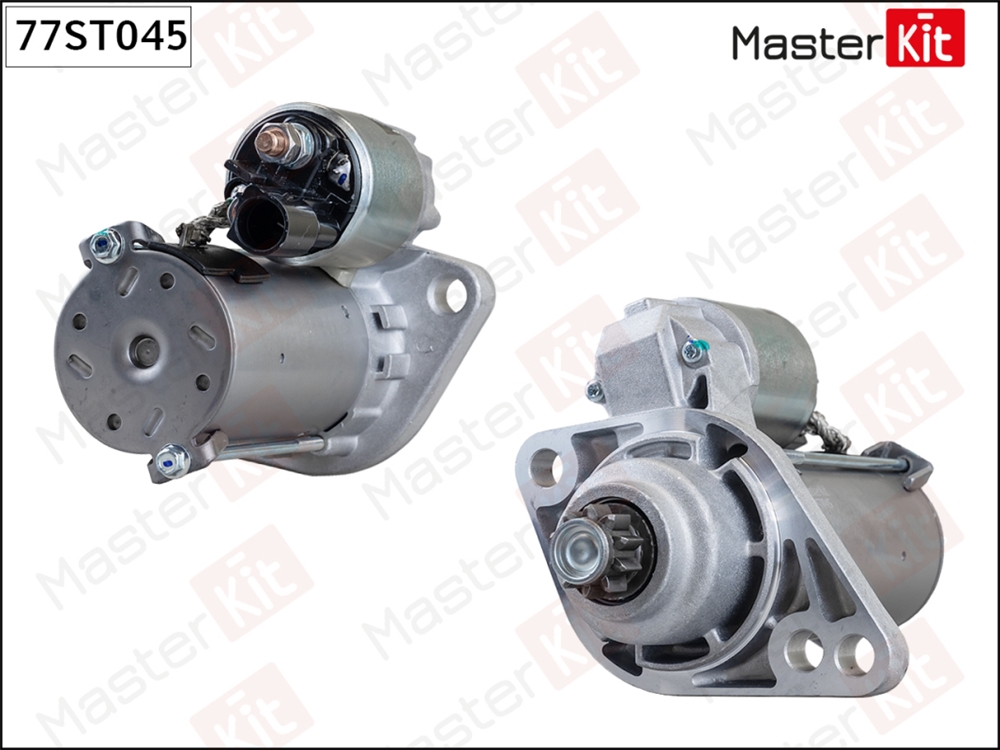 MASTERKIT 77ST045 Стартер VAG TSI/FSI 1.4-2.0 03- 1.1к.Вт.