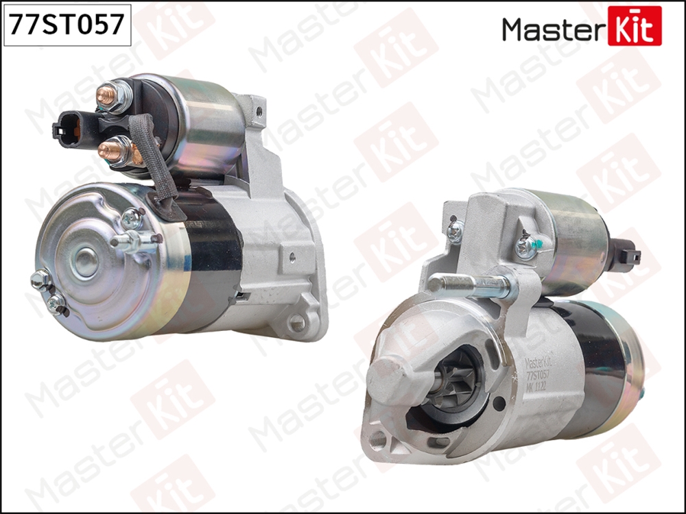 MASTERKIT 77ST057 Стартер HYUNDAI SANTA FE 06-/KIA MAGENTIS/OPTIMA 06- 2.7 1.4KW