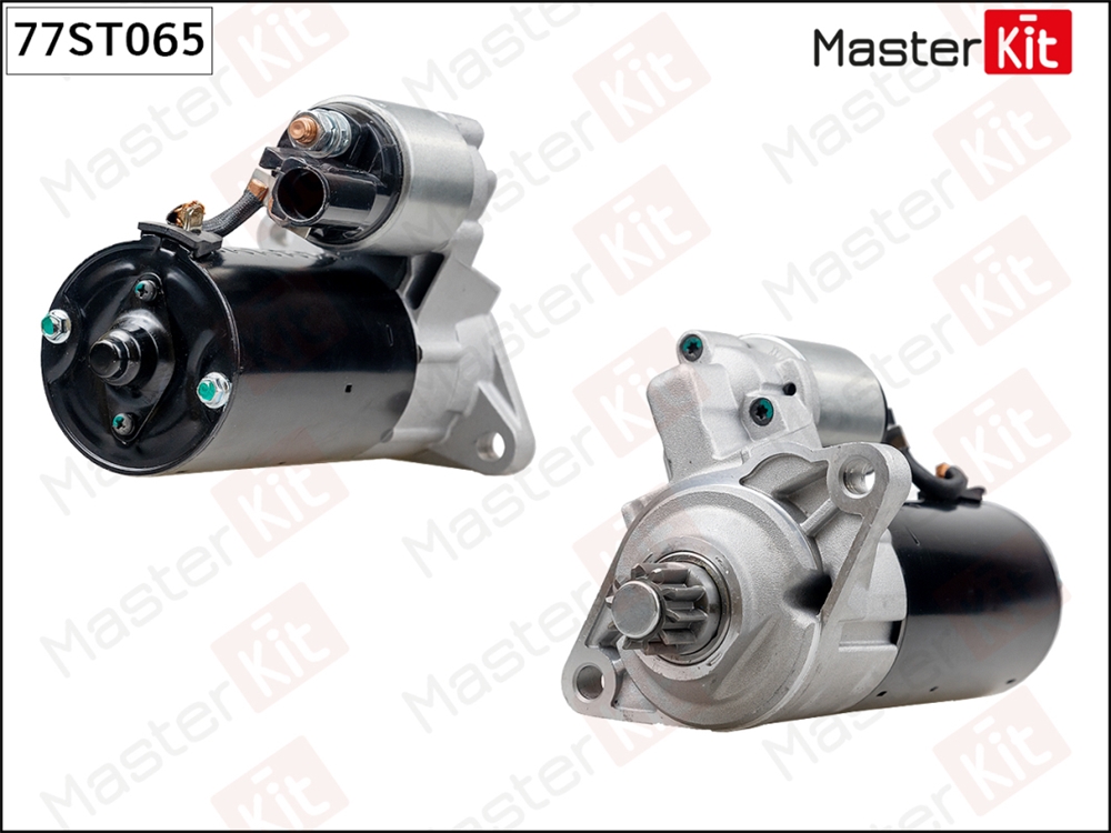MASTERKIT 77ST065 Стартер Skoda Octavia II(1Z3),Superb II(3T4) 04-15,VW Golf V(1K1),Passat(3C2) 03-10 (1,7kW)