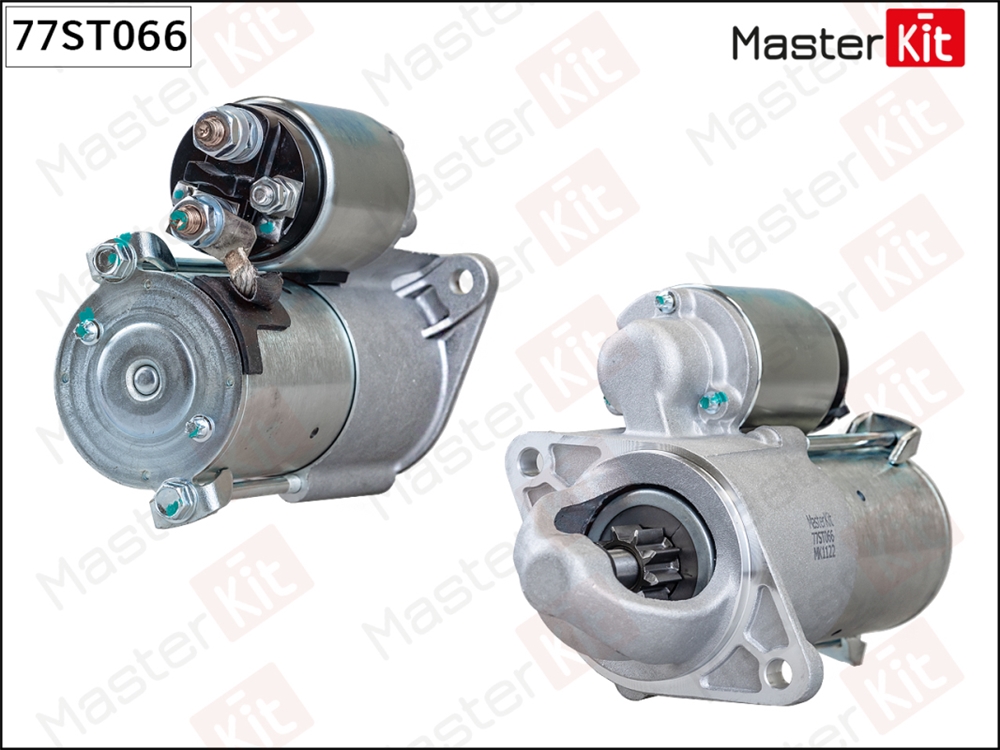 MASTERKIT 77ST066 Стартер OPEL ASTRA H/J 1.6/1.8 1.1кВт