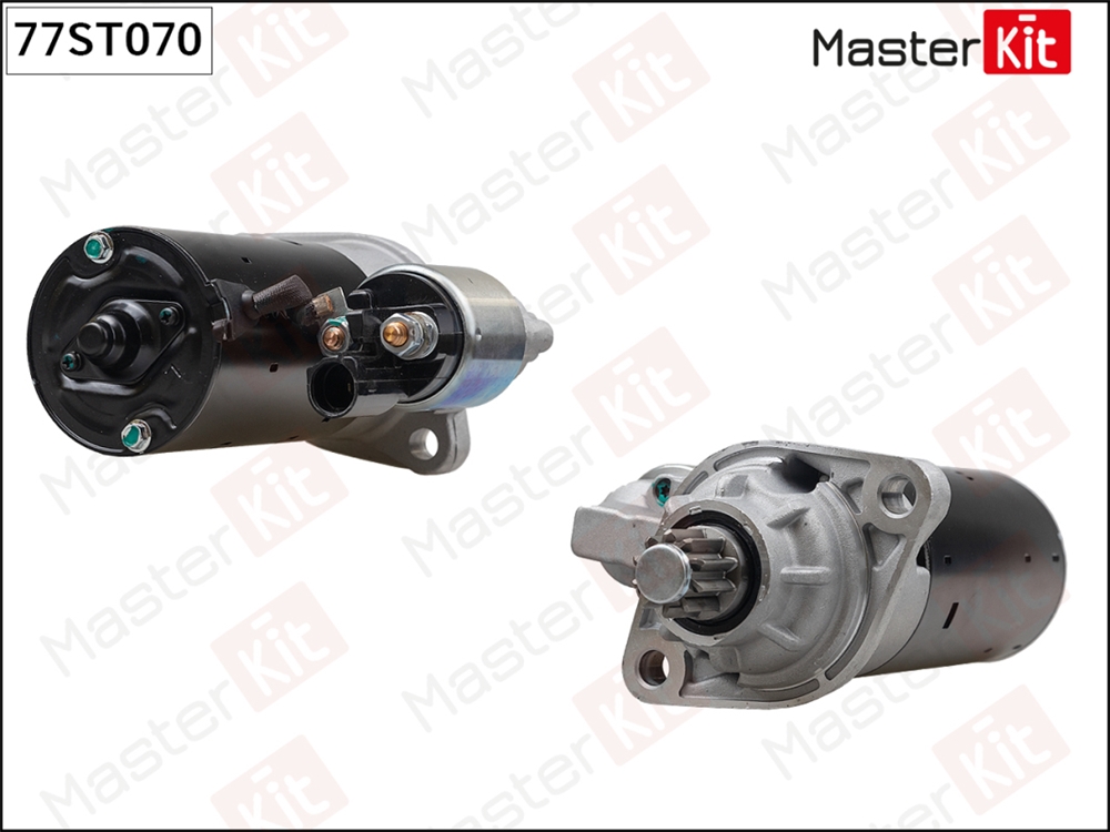 MASTERKIT 77ST070 Стартер  VW T5 2.5TDi (2.2kw) Masterkit