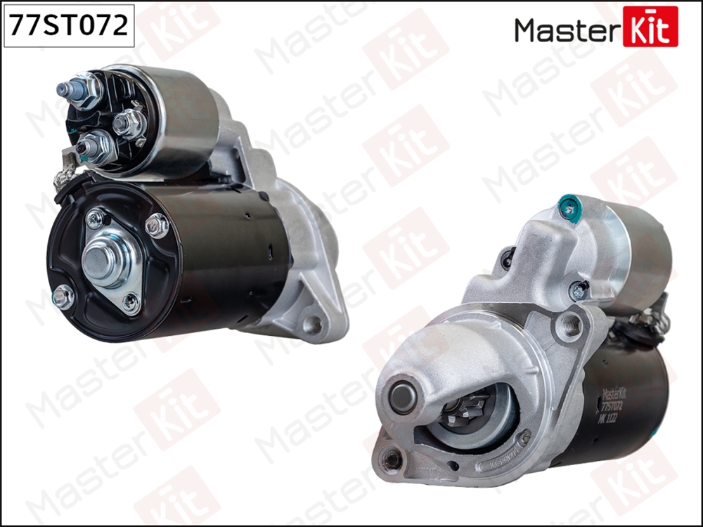 MASTERKIT 77ST072 Стартер MB C-Class(W204),E-Class(W212),Sprinter(906) 06- (1,1kW)