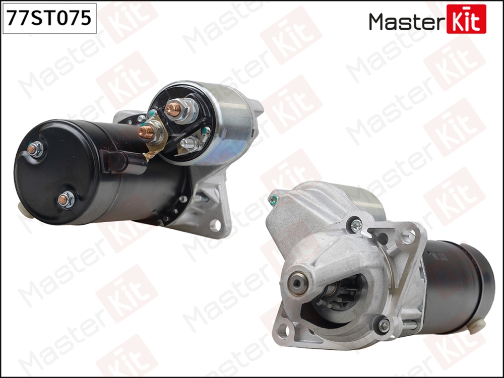 MASTERKIT 77ST075 Стартер 12V 10 Kw