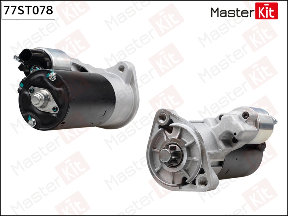 MASTERKIT 77ST078 Стартер  VW CRAFTER 06-13 2kw (2kw) Masterkit