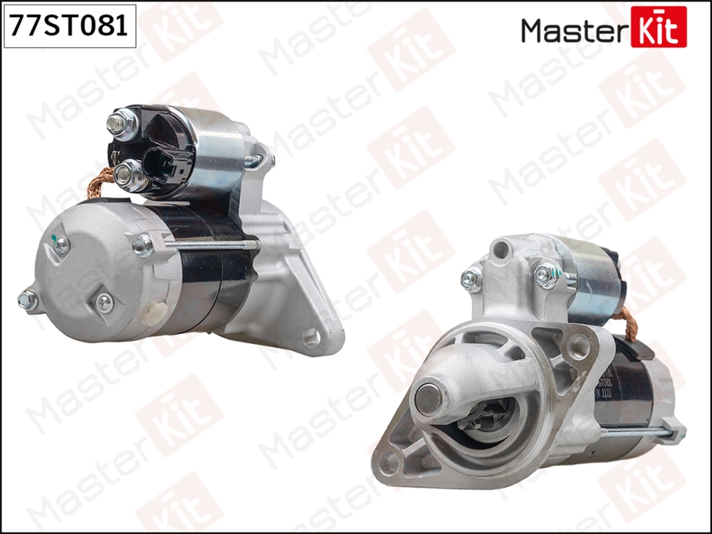 MASTERKIT 77ST081 Стартер  TOYOTA AURIS/RAV IV (1kw) Masterkit