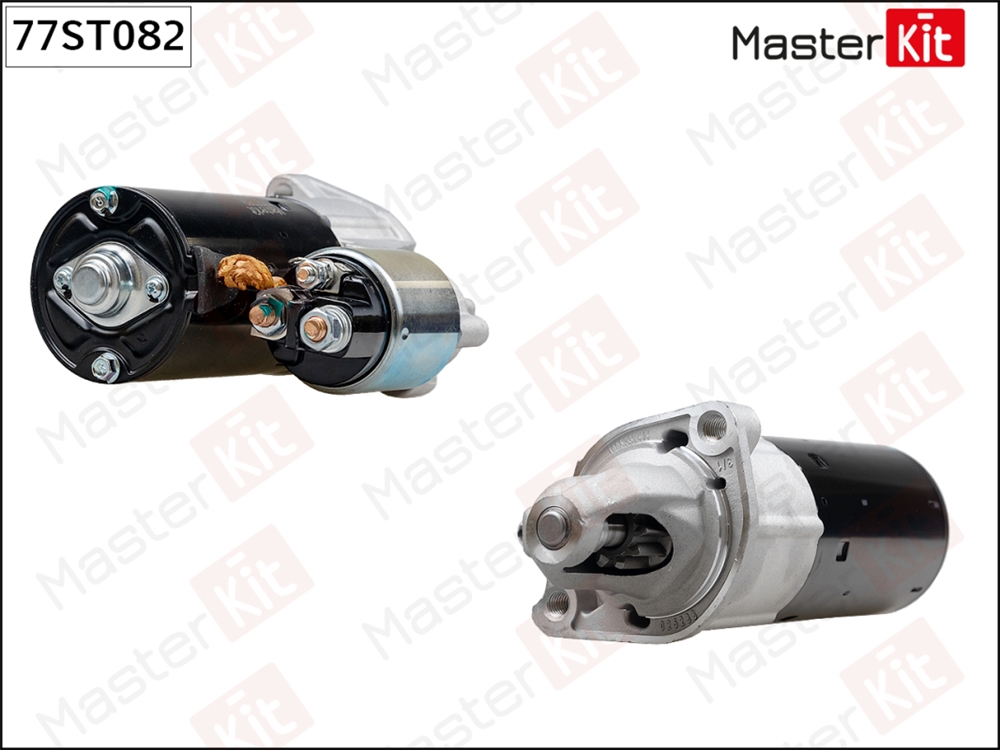 MASTERKIT 77ST082 Стартер  MERCEDES W203/W211/W220 2.3-3.5 1.4kw (1.4kw) Masterkit