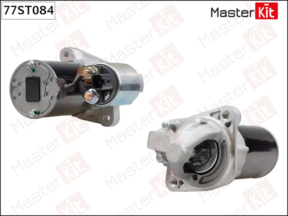 MASTERKIT 77ST084 77ST084 Стартер  HYUNDAI SOLARIS, KIA RIO 11-> (0.9kw)