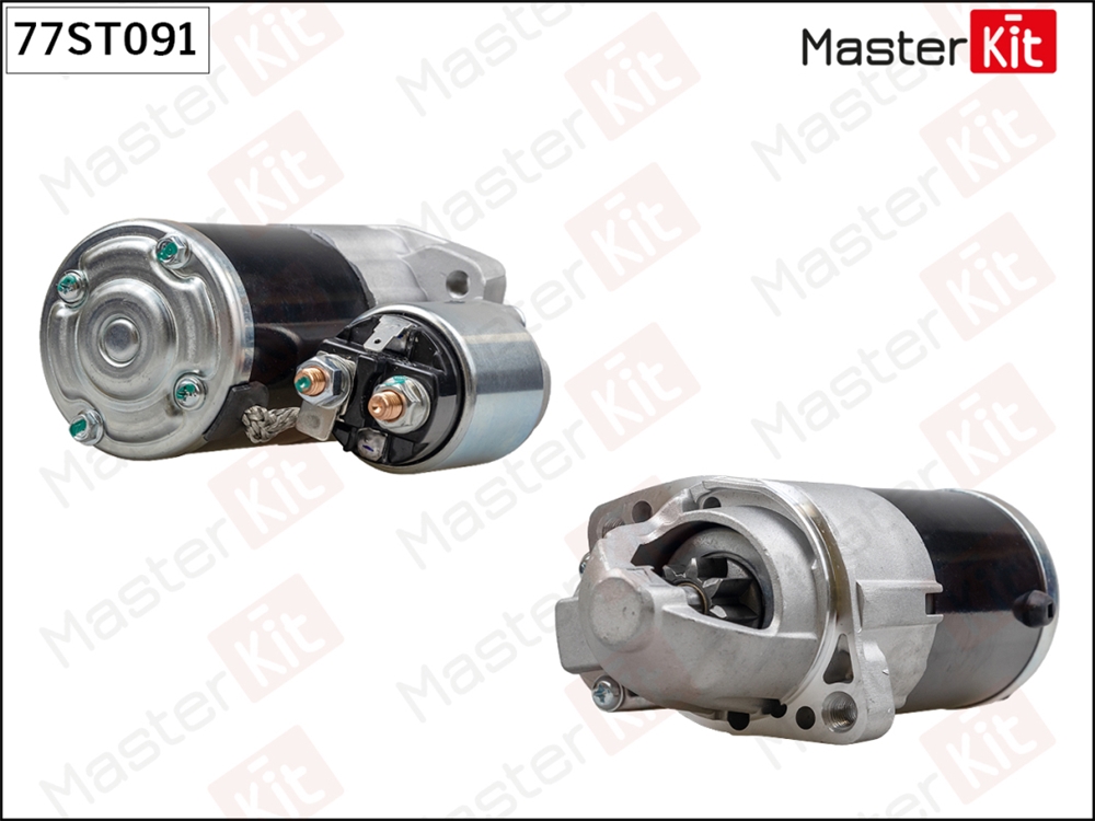 MASTERKIT 77ST091 Стартер MITSUBISHI ASX/LANCER/OUTLANDER 1.4кВт