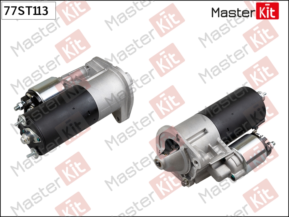 MASTERKIT 77ST113 Стартер SSANGYONG MUSSO/KORANDO/REXTON/ISTANA D
