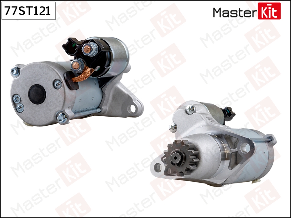 MASTERKIT 77ST121 Стартер TOYOTA AVENSIS/CAMRY/VENZA/LEXUS RX 1.6 кВт