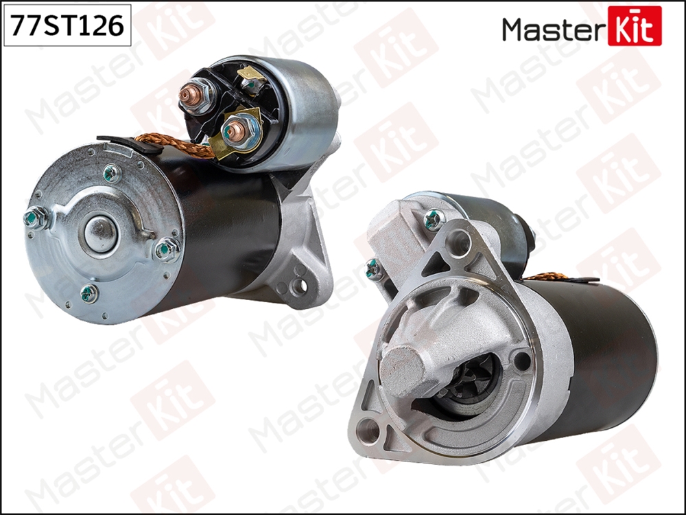 MASTERKIT 77ST126 Стартер DAEWOO MATIZ/SPARK 1.1 кВт