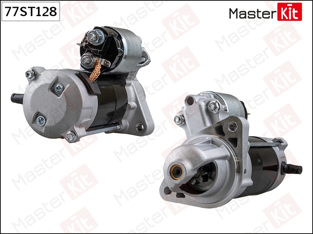 MASTERKIT 77ST128 Стартер (1.0kw)