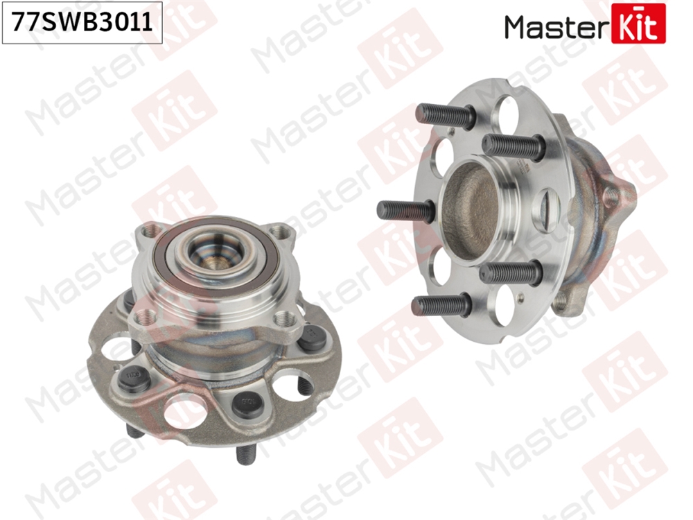MASTERKIT 77SWB3011 Ступица в сборе с подшипником зад. Honda ACCORD (TF)/CR-V III (RE ) 2006 -