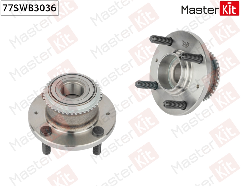 MASTERKIT 77SWB3036 Ступица в сборе с подшипником зад. Mitsubishi LANCER VII (CS A, CT A, CB W, CD W, CS W, C