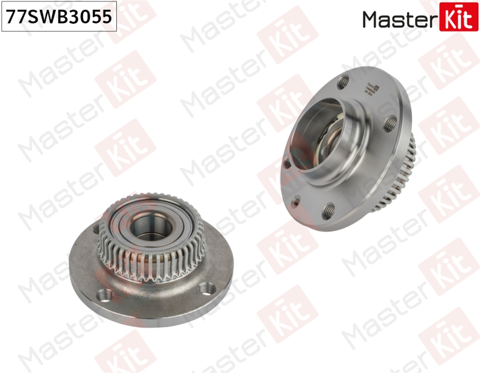 MASTERKIT 77SWB3055 Ступица в сборе с подшипником зад. SEAT IBIZA II (6K1)/Volkswagen POLO (6N1, 6N2)/POLO CL