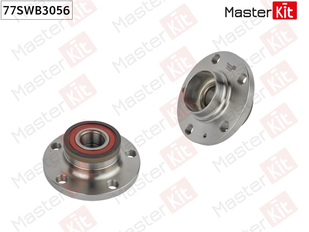 MASTERKIT 77SWB3056 Ступица в сборе с подшипником | зад прав/лев |