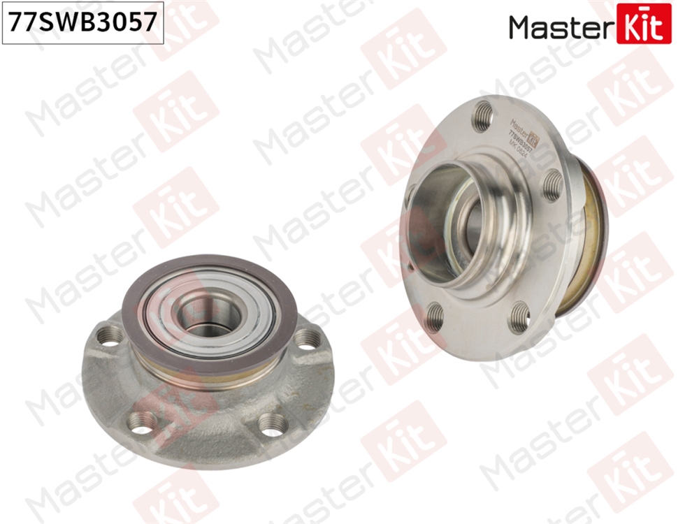 MASTERKIT 77SWB3057 Ступица в сборе с подшипником | зад прав/лев |