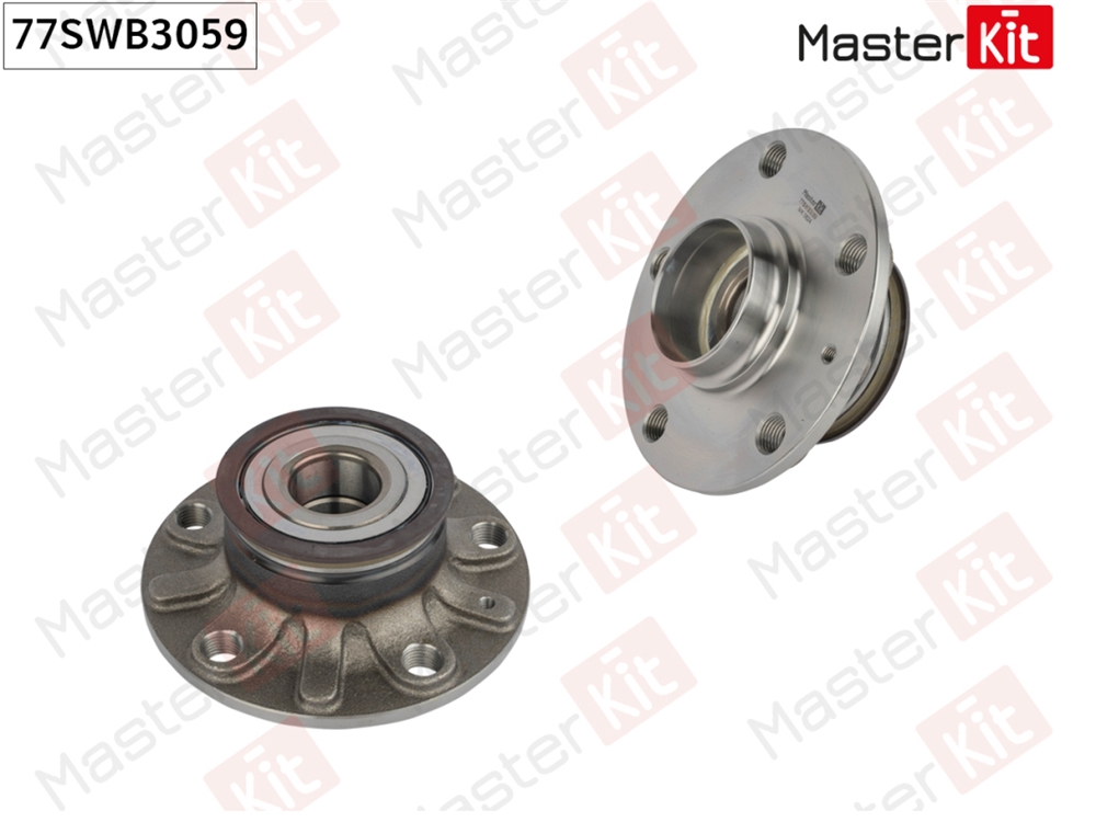 MASTERKIT 77SWB3059 Ступица в сборе с подшипником | зад прав/лев |