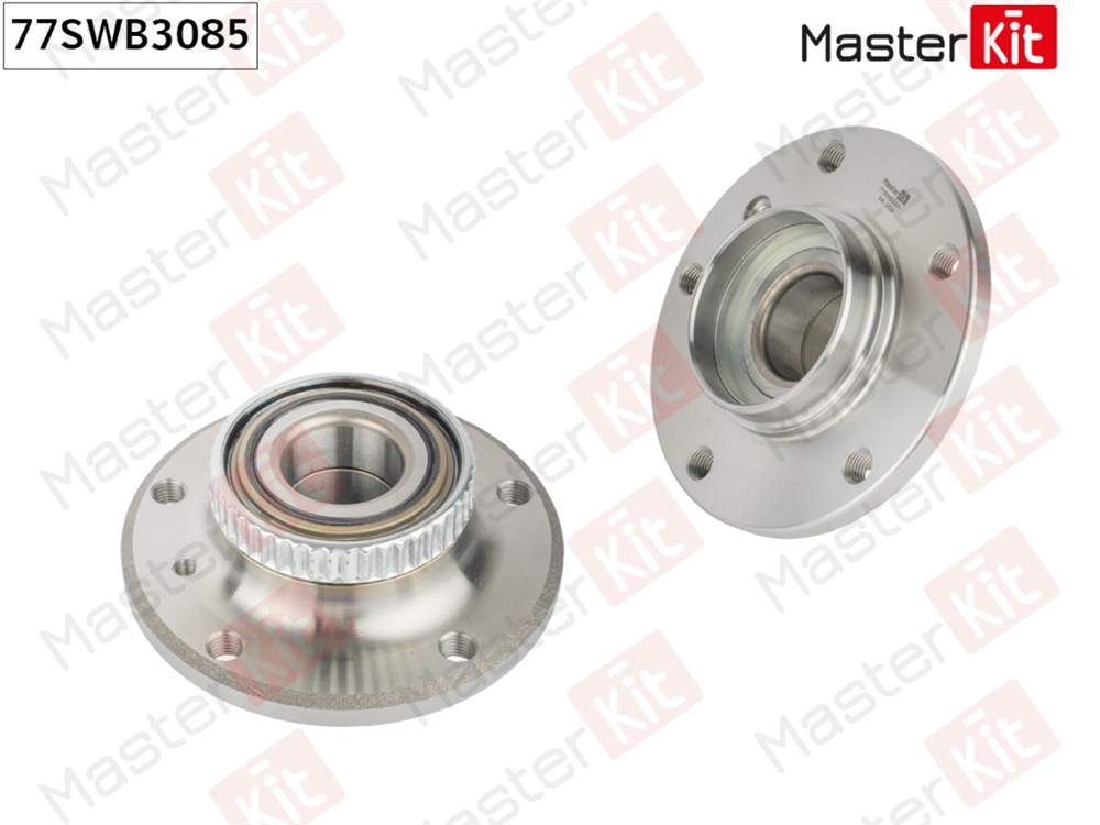 MASTERKIT 77SWB3085 Ступица в сборе с подшипником перед. BMW 3 (E36, E46)/5 (E34)/7 (E32) 1986 - 2005