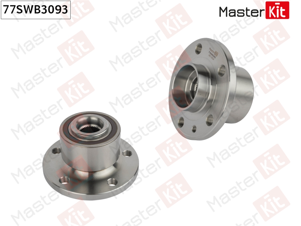 MASTERKIT 77SWB3093 Ступица в сборе с подшипником перед. Volvo S60 II (134)/S80 II (124)/XC60 (156)/XC70 II (