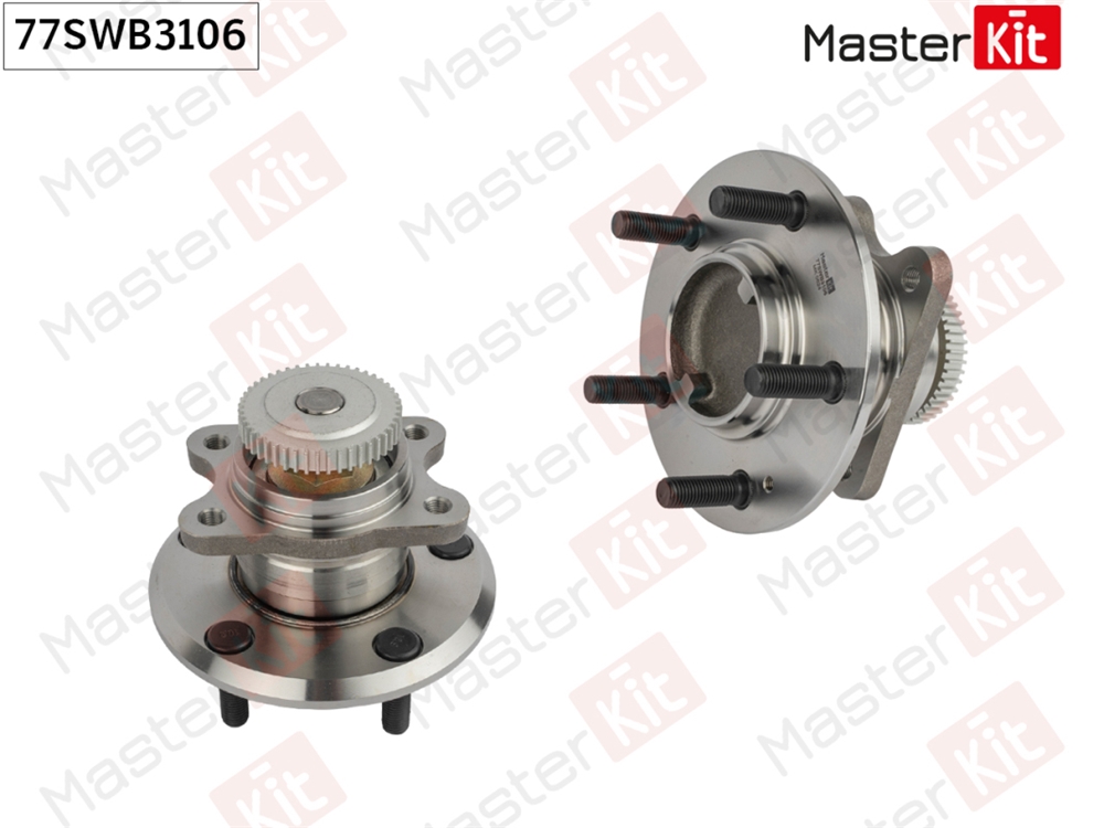 MASTERKIT 77SWB3106 Ступица в сборе с подшипником зад. Hyundai SONATA V (NF)/SONATA VI (YF)/Kia MAGENTIS (MG)