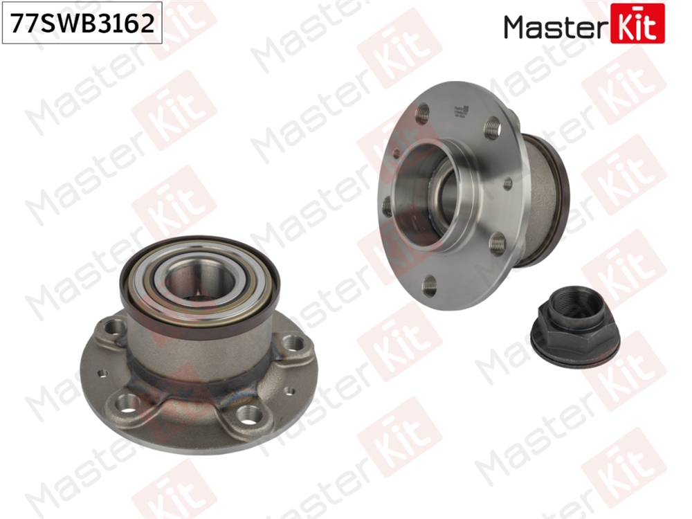 MASTERKIT 77SWB3162 Ступица в сборе с подшипником зад. Citroen JUMPER/Fiat DUCATO (250 , 290 )/Peugeot BOXER