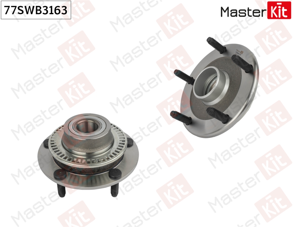 MASTERKIT 77SWB3163 Ступица в сборе с подшипником | зад прав/лев |