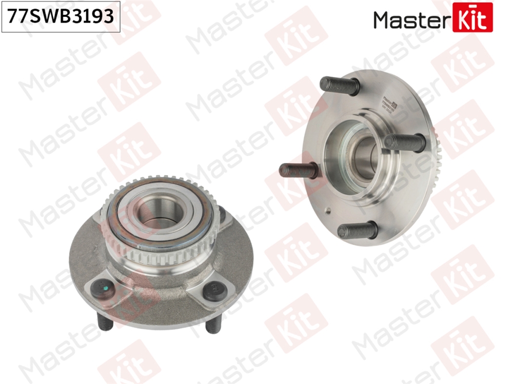 MASTERKIT 77SWB3193 Ступица в сборе с подшипником зад. Hyundai ELANTRA (XD)/MATRIX (FC)/Kia CERATO (LD) 2000