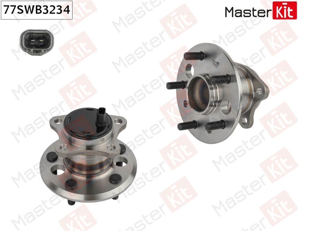 MASTERKIT 77SWB3234 Ступица в сборе с подшипником зад. Lexus ES ( V4 )/Toyota CAMRY ( V4 ) 2006 - 2014