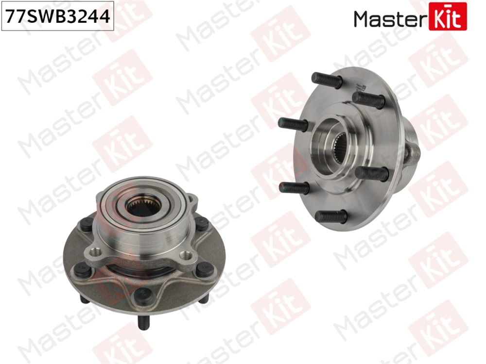 MASTERKIT 77SWB3244 Ступица в сборе с подшипником перед. Mitsubishi PAJERO IV (V8 W, V9 W) 2006 -
