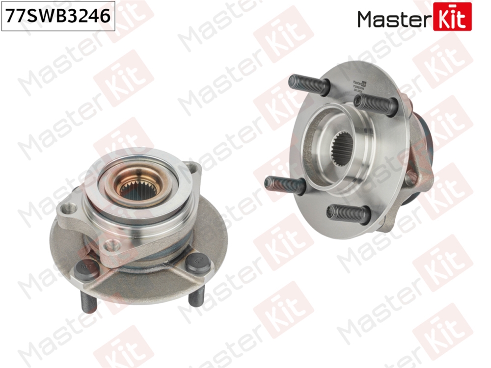 MASTERKIT 77SWB3246 Ступица в сборе с подшипником перед. Nissan LATIO/TIIDA (SC11) 2004 -