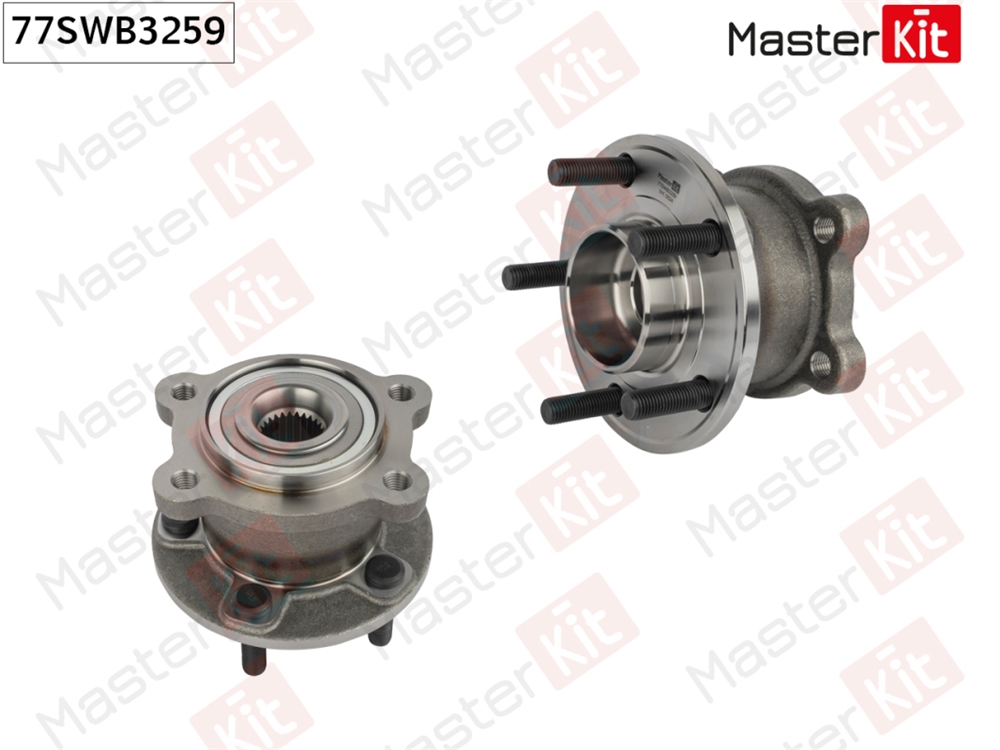 MASTERKIT 77SWB3259 Ступица в сборе с подшипником зад. Ford KUGA II (DM2) 2012 -