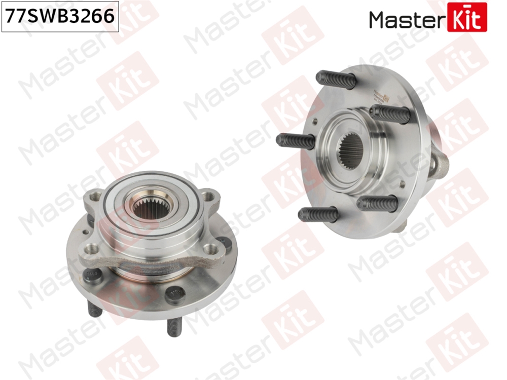 MASTERKIT 77SWB3266 Ступица в сборе с подшипником перед. Hyundai i30 (FD, GD)/Kia CEE D (JD, ED) 2007 -