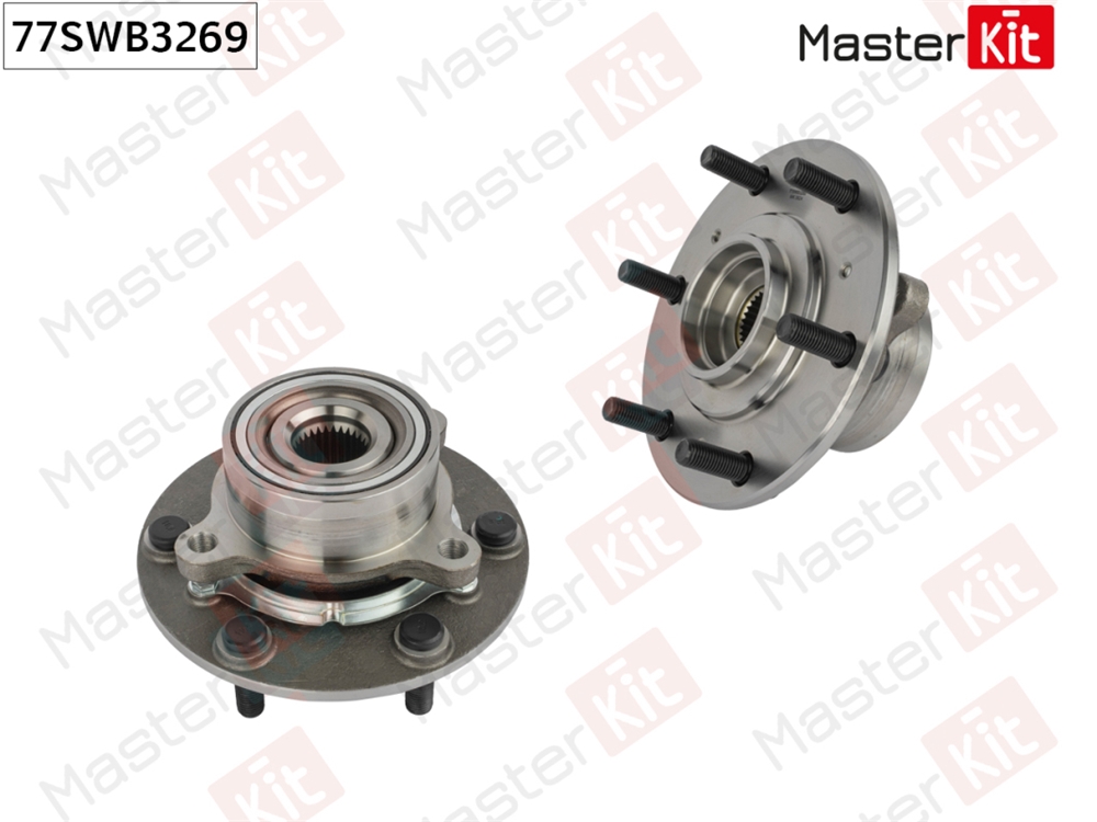 MASTERKIT 77SWB3269 Ступица в сборе с подшипником | перед прав/лев |