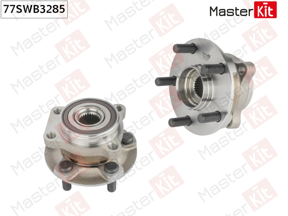 MASTERKIT 77SWB3285 Ступица в сборе с подшипником | перед прав/лев |