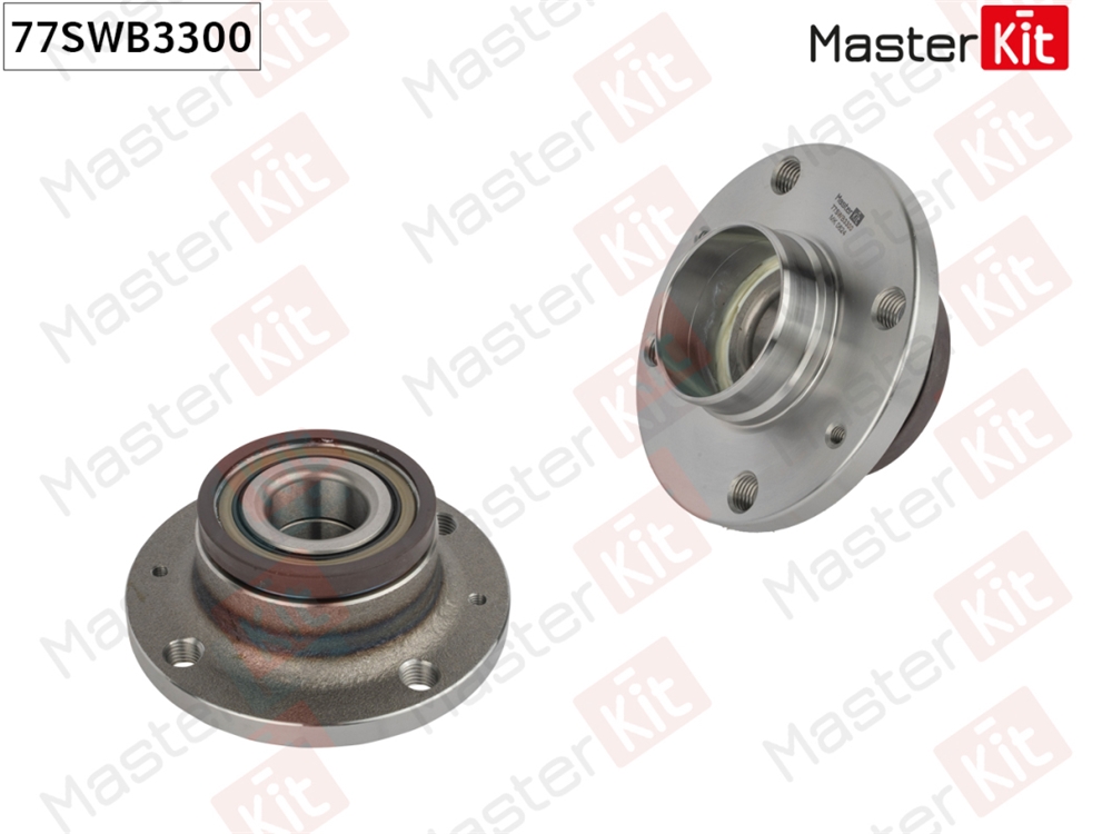 MASTERKIT 77SWB3300 Ступица в сборе с подшипником зад. Fiat PUNTO (199 )/Opel CORSA E (X15) 2012 -
