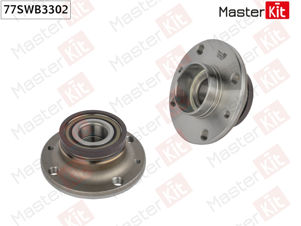 MASTERKIT 77SWB3302 Ступица в сборе с подшипником зад. Citroen NEMO/Fiat 500 (312 )/Ford KA (RU8) 2007 -