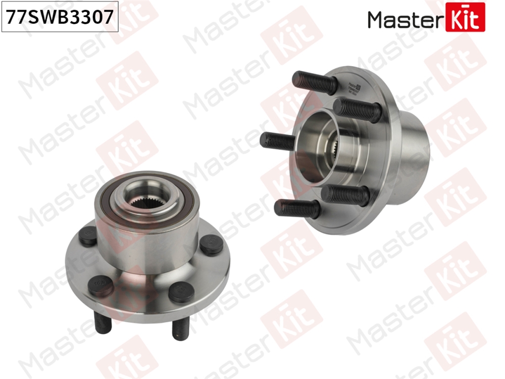 MASTERKIT 77SWB3307 Ступица в сборе с подшипником | перед прав/лев |