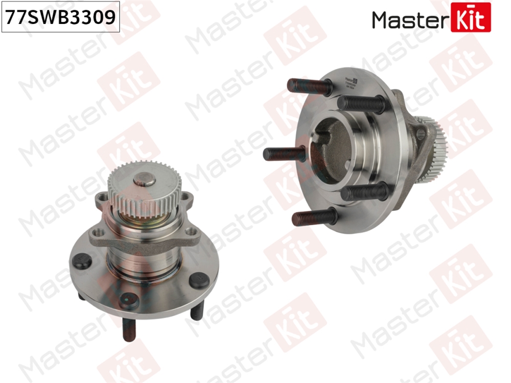 MASTERKIT 77SWB3309 Ступица в сборе с подшипником зад. Mitsubishi ECLIPSE II (D3 A)/GALANT VI (EA ) 1994 - 20