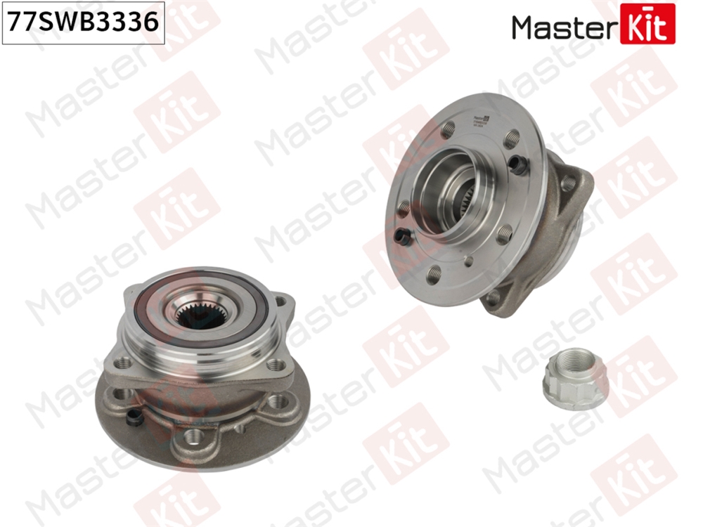 MASTERKIT 77SWB3336 Ступица в сборе с подшипником перед. Mercedes-Benz GL-CLASS (X166)/GLE (W166)/M-CLASS (W16 77SWB3336