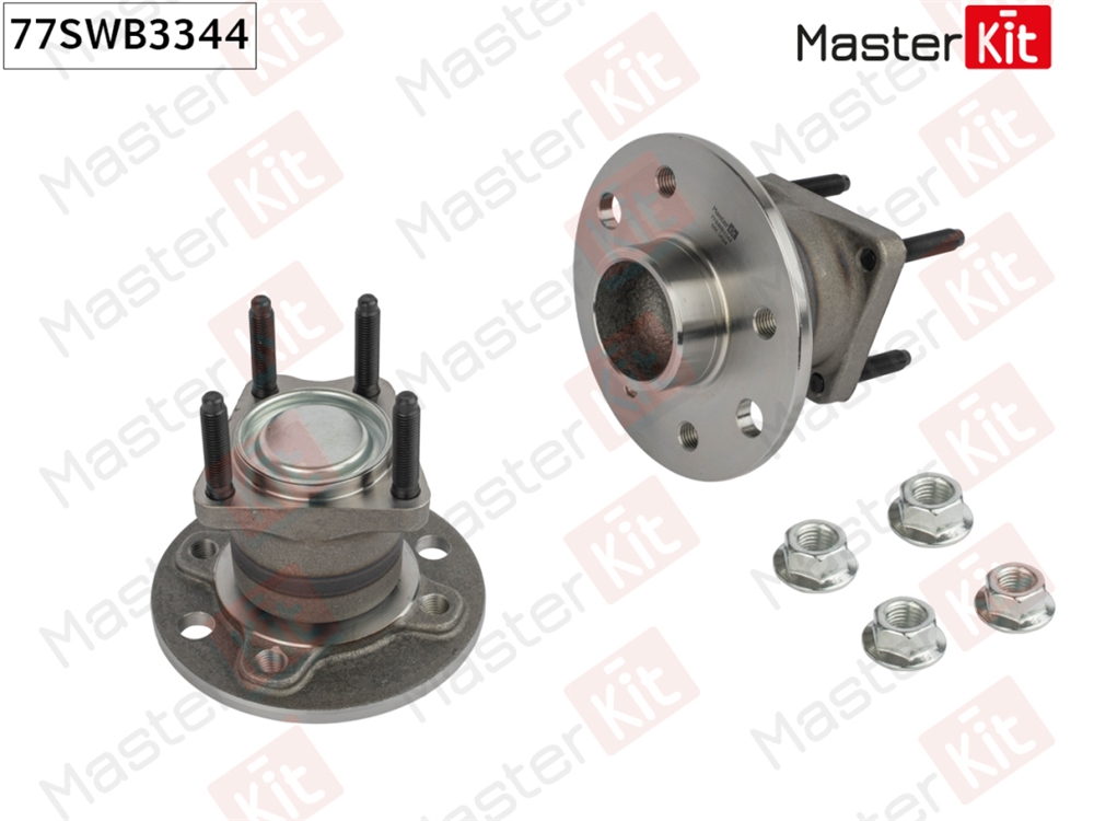 MASTERKIT 77SWB3344 Ступица в сборе с подшипником зад. Daewoo LANOS (KLAT)/Opel ASTRA G (T98) 1997 -
