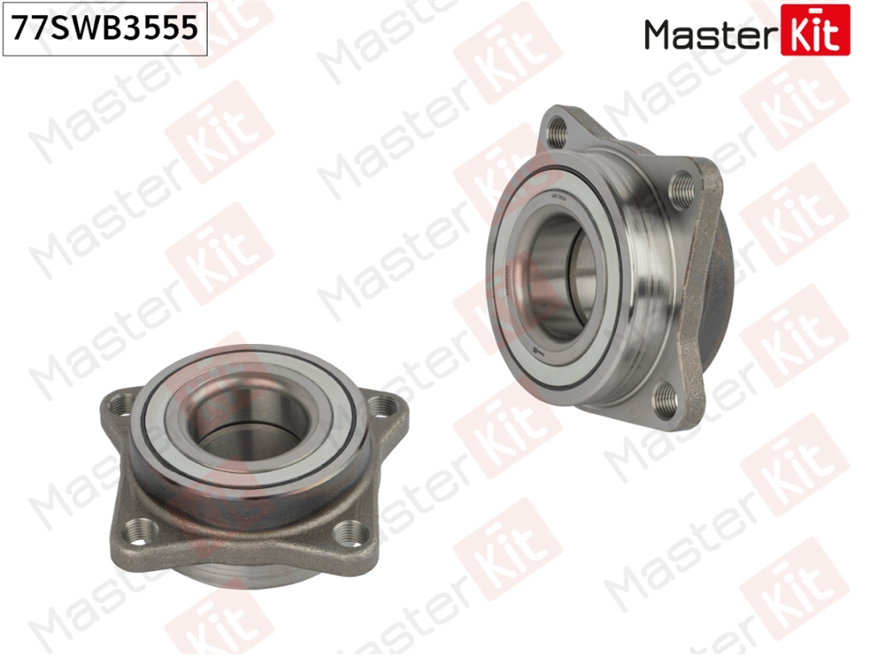 MASTERKIT 77SWB3555 Ступица в сборе с подшипником | перед прав/лев |