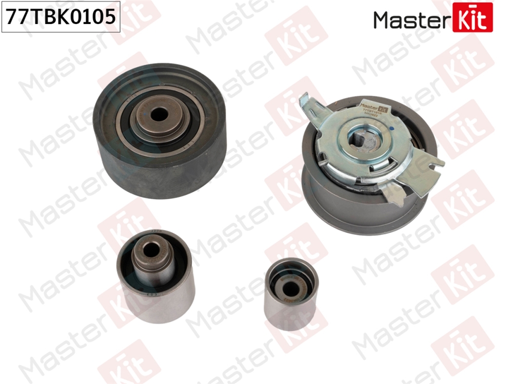 MASTERKIT 77TBK0105 Комплект роликов ГРМ Audi Q5(8RB) 08-,Skoda Octavia II(1Z3) 04-13