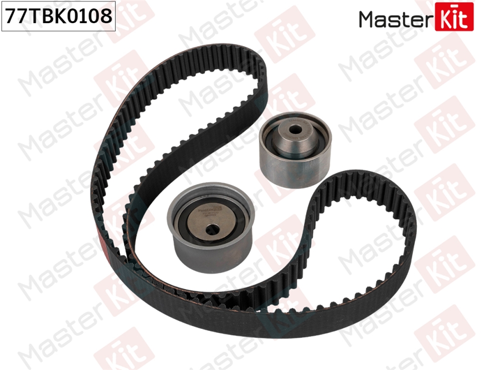 MASTERKIT 77TBK0108 Комплект ремня ГРМ Mitsubishi L 200 (K7 T, K6 T) 1996 - 2007 77TBK0108